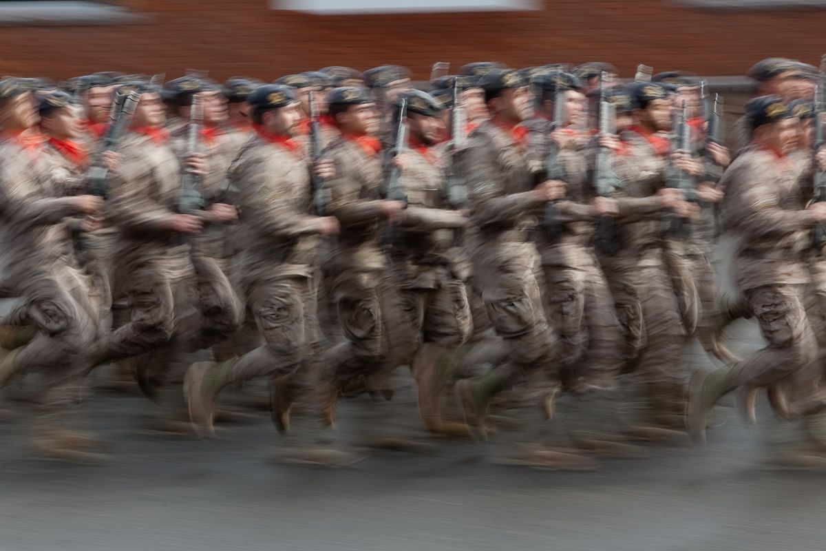 ACTOS MILITARES DEL DIA DE LA INMACULADA EN EL ACUARTELAMIENTO DE INFANTERIA CABO NOVAL